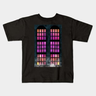 Gothic Windows Kids T-Shirt